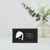 Modern Haarstylist Visitekaartje (Staand voorkant)