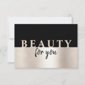 Modern Hair Salon Gold (Voorkant)