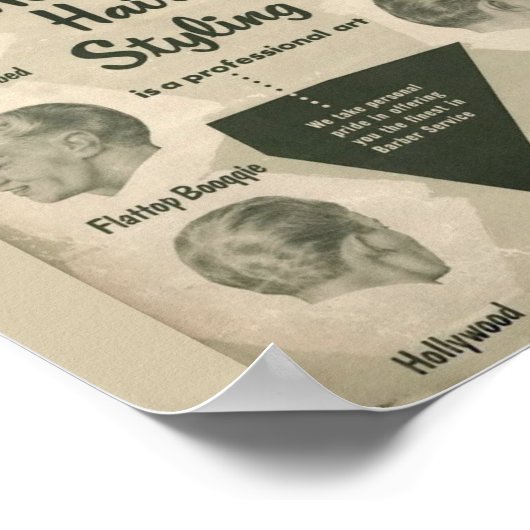 MODERN HAIR STYLING POSTER (Hoek)