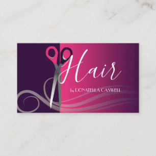 Modern Hair Stylist Afsprakenkaartje