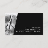 Modern Hair Stylist Hairdresser Beauty Salon Visitekaartje (Achterkant)