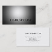 Modern Hair Stylist Professional Visitekaartje (Voorkant / Achterkant)