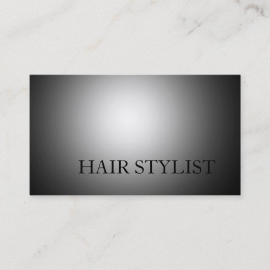 Modern Hair Stylist Professional Visitekaartje (Voorkant)