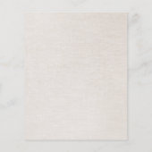 Modern Hair Stylist Scissors Sequin Salon Flyer (Achterkant)