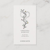 Modern Hair Stylist Visitekaartje (Voorkant)