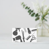 Modern Hair Stylist Visitekaartje (Staand voorkant)