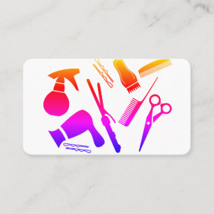 Modern Hair Stylist Visitekaartje