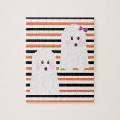 Modern Halloween Cute Ghost Legpuzzel (Verticaal)