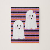 Modern Halloween Cute Ghost Legpuzzel (Verticaal)