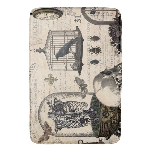 Modern  Halloween Garden Badmat (Voorkant Verticaal)