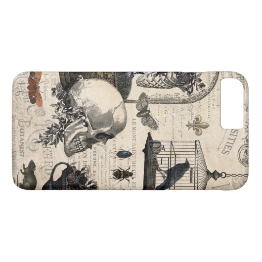 Modern Halloween Garden Case-Mate iPhone Case (Achterkant (Horizontaal))