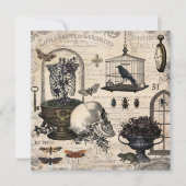 Modern  Halloween Garden Kaart (Voorkant)