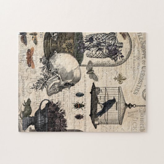 Modern  Halloween Garden Legpuzzel (Horizontaal)