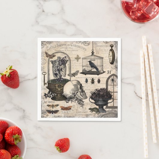 Modern  Halloween Garden Servetten (Insitu)