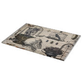 Modern  Halloween Garden Snijplank (Hoek)