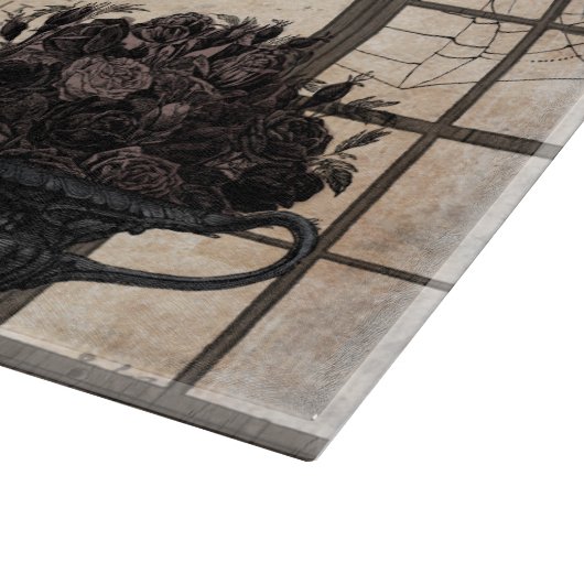 Modern  Halloween Garden Snijplank (Hoek)