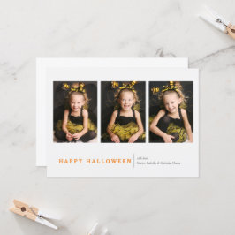 Modern Halloween Kaart