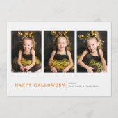 Modern Halloween Kaart (Voorkant)