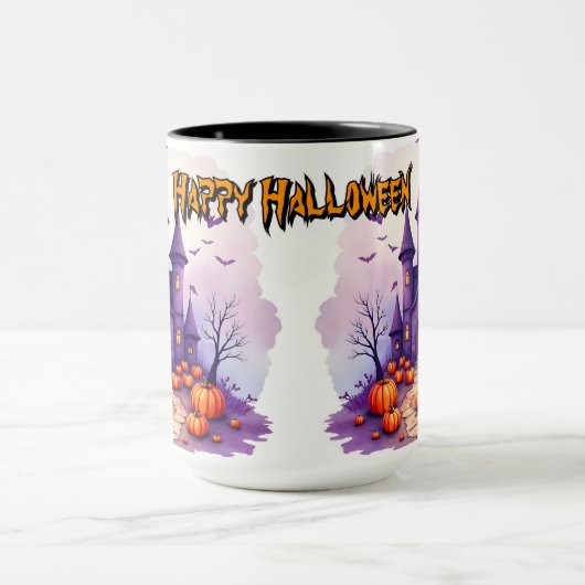 Modern Halloween Spooky Cute Collection Mok (Midden)