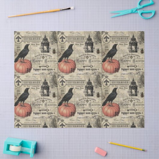 Modern Halloween tissuepapier (Craft)