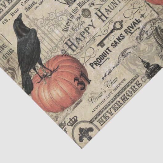 Modern  Halloween tissuepapier (Detail)