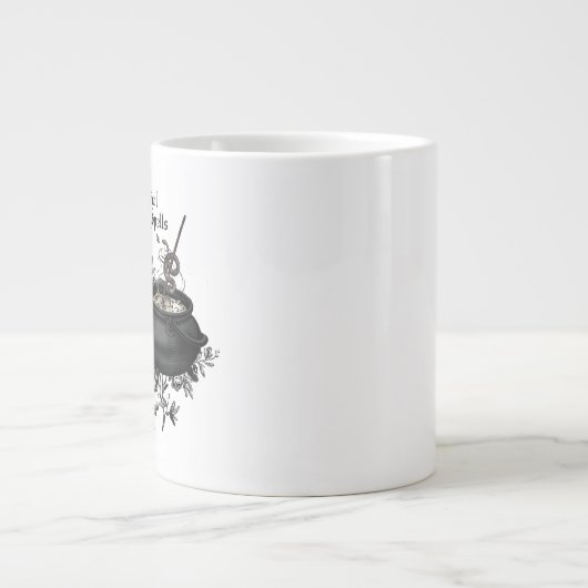 Modern  Halloween WITCHES BREW Grote Koffiekop (Voorkant)