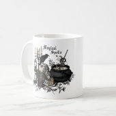 Modern  Halloween WITCHES BREW Koffiemok (Voorkant links)