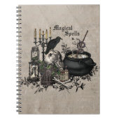 Modern  Halloween WITCHES BREW Notitieboek (Voorkant)