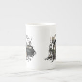 Modern  Halloween WITCHES BREW Porselein Kop (Voorkant)