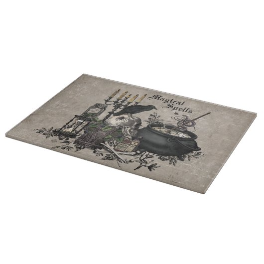 Modern  Halloween WITCHES BREW Snijplank (Hoek)