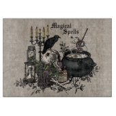 Modern  Halloween WITCHES BREW Snijplank (Voorkant)