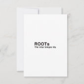 Modern Hanbok Wenskaart Bedankkaart (Achterkant)