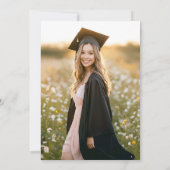 Modern Hand Drawn Class of 2027 Graduation Party Kaart (Achterkant)