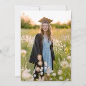 Modern Hand Drawn Class of 2028 Graduation Party Kaart (Achterkant)