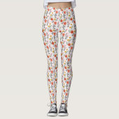 Modern Hand Drawn - Tulpen Leggings (Voorkant)