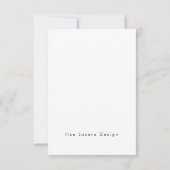 Modern Hand Lettered en Bright Holiday Kaart (Achterkant)