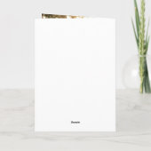 Modern Hand Script Weddenfoto Hartelijk dank Bedankkaart (Achterkant)