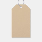 Modern handgemaakt met liefdeshandgeschreven scrip cadeaulabel (Achterkant)