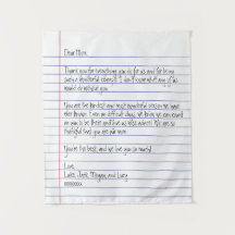 Modern handgeschreven briefpapier voor Notitieboek