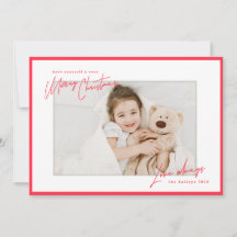 Modern, handgeschreven kerstscript met handmatige