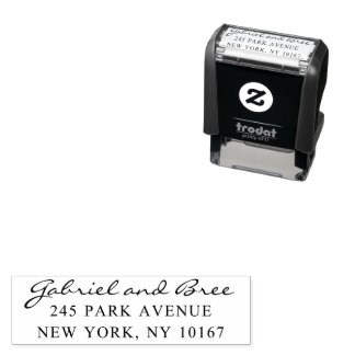 Modern handgeschreven lettertype, housewarming cad zelfinktende stempel