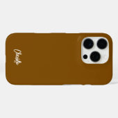 Modern handgeschreven script op maat Case-Mate iPhone case (Achterkant (horizontaal))