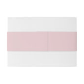 Modern handgeschreven Sinaasappel roze funky retro Uitnodigingen Wikkel (Achterkant Voorbeeld)