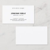 Modern handmatige  handmatige handmatige handmatig visitekaartje (Voorkant / Achterkant)