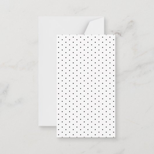 modern handschrift chic bedankt je afstuderen foto notitiekaartje (Achterkant)