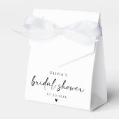 Modern handschrift script Vrijgezellenfeest Bedankdoosjes (Voorkant Zijde)