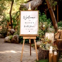 Modern handschrift script Vrijgezellenfeest welkom