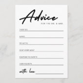 Modern handschrift Vrijgezellenfeest Advieskaart (Voorkant)