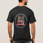 Modern handyman bouw custom logo t-shirt (Achterkant)