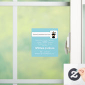 Modern handyman constructie aangepast logo raamsticker (Huis)